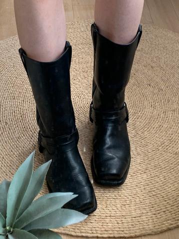 Sancho bikerboots 43 western boots bohemian laarzen beschikbaar voor biedingen