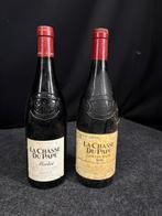 La chasse du pape, Ophalen, Frankrijk, Rode wijn