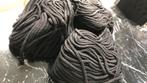 Zwarte macramé touw dik 5mm, Ophalen of Verzenden, Nieuw, Materiaal