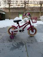 Amigo Flower Meisjesfiets, Ophalen, Gebruikt, 16 inch, Handrem