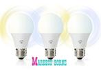 SmartLife Wi-Fi smart LED-lamp, Warm tot Koud Wit,E27 3-pack, Nieuw, E27 (groot), Ophalen of Verzenden, Led-lamp