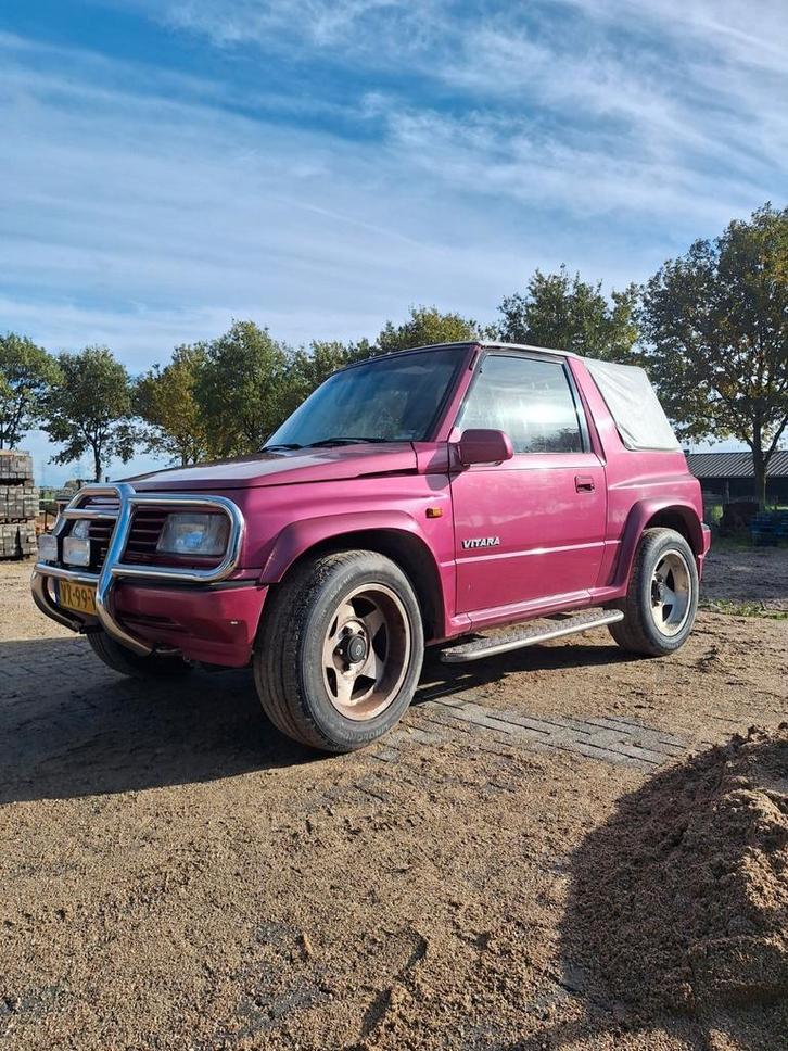 Suzuki Vitara 1.6 Comm JLX 4WD 1993, Auto's, Bestelauto's, Particulier, Suzuki, Benzine, Handgeschakeld, Origineel Nederlands