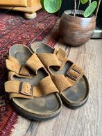 Birckenstock Arizona Suede maat 41,5, Sandalen, Bruin, Ophalen of Verzenden, Zo goed als nieuw