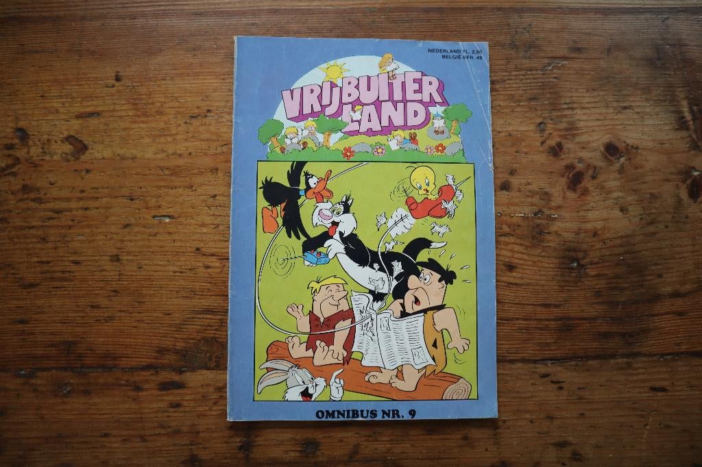 Stripboek Vrijbuiter Land Omnibus nr. 9 Tweety Heidi etc., Eén stripboek, Ophalen of Verzenden, Gelezen