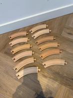 Heel goed 12x Brio houten trein spoor rail deel 33342 spelen, Kinderen en Baby's, Ophalen of Verzenden, Zo goed als nieuw