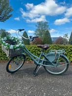 Super mooie lichtblauwe fiets van Popal 22 inch incl mandje, Popal, Gebruikt, Ophalen of Verzenden, Handrem