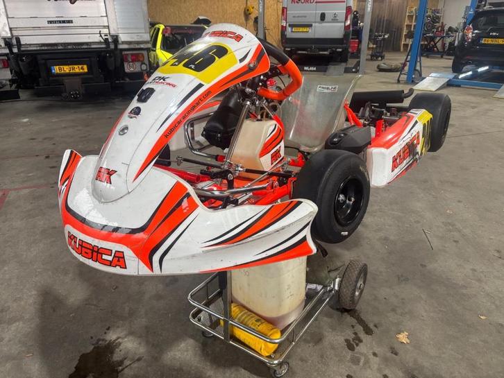 Charles Leclerc kart Mini S15 Rotax mini max motor, Sport en Fitness, Karting, Zo goed als nieuw, Kart, Ophalen