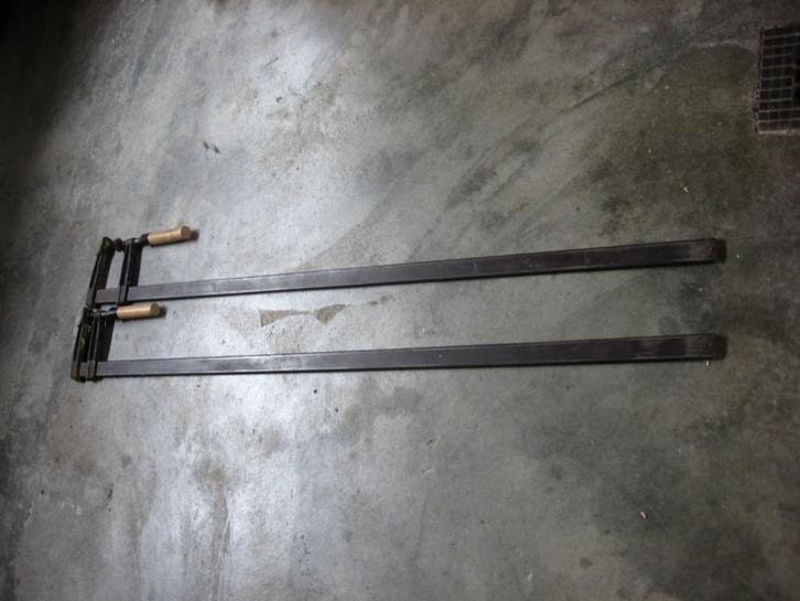 Lust 1500 2x zware lijmtangen klembereik 150 cm prof. Izgst, Doe-het-zelf en Verbouw, Gereedschap | Handgereedschap, Gebruikt