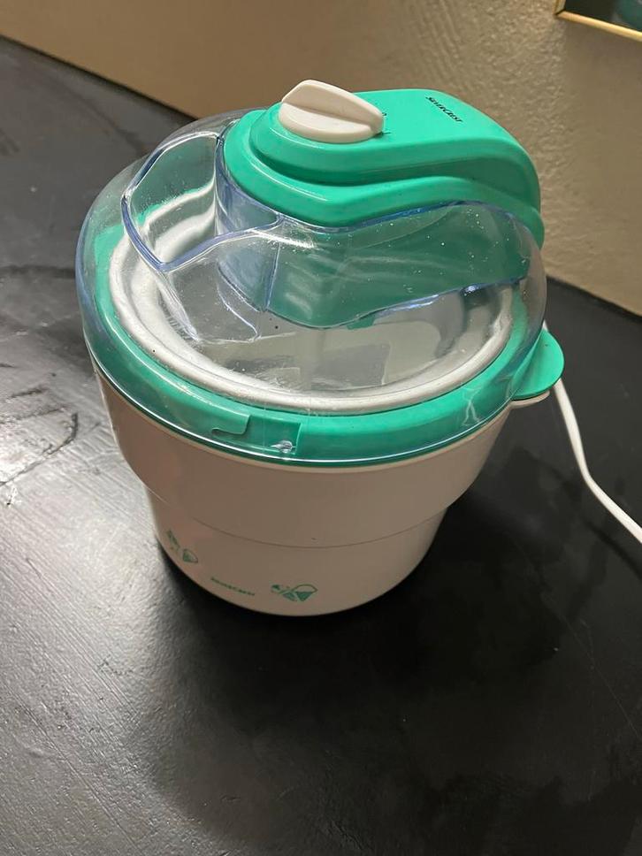 Silvercrest IJsmachine - Maak je eigen ijs!, Witgoed en Apparatuur, IJsmachines, Zo goed als nieuw, Koelelement, Ophalen of Verzenden