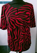 IVY & You. Top met zebra print maat 38, Maat 38/40 (M), Nieuw, Ophalen of Verzenden, Korte mouw