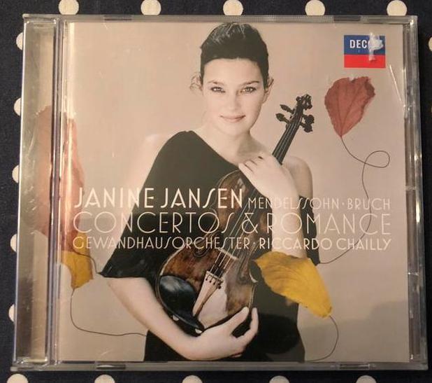 Janine Jansen - Mendelssohn & Bruch, Cd's en Dvd's, Cd's | Klassiek, Zo goed als nieuw, Orkest of Ballet, Romantiek, Ophalen of Verzenden