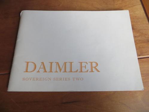 Instructieboek Daimler Sovereign series Two 3.4, 4.2 +Coupe, Auto diversen, Handleidingen en Instructieboekjes, Verzenden