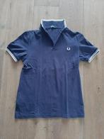 Fred Perry polo blauw, mt. S, Blauw, Ophalen of Verzenden, Fred Perry, Gedragen
