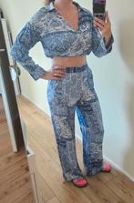 Zara setje co-ord pak set, Maat 38/40 (M), Blauw, Zara, Ophalen of Verzenden