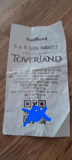 40 euro korting op toverland tickets, Kortingsbon, Pretpark, Drie personen of meer