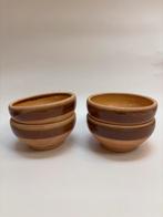 Vintage Terracotta Schaaltjes - Set van 4, Ophalen of Verzenden