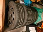 continental 195/55 r16 winterbanden met velg, Ophalen, Gebruikt