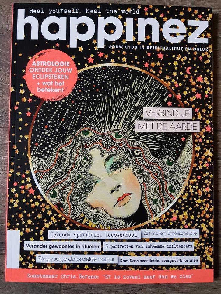 Tijdschrift : Happinez nr. 8 - 2024 (nieuw!), Boeken, Tijdschriften en Kranten, Nieuw, Lichaam en Geest, Ophalen of Verzenden