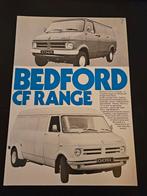 Brochure Bedford CF Range 1972, Ophalen of Verzenden, Zo goed als nieuw, Overige merken