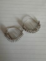 Handgemaakt zilveren oorbellen, Sieraden, Tassen en Uiterlijk, Oorbellen, Ophalen of Verzenden, Zo goed als nieuw, Zilver