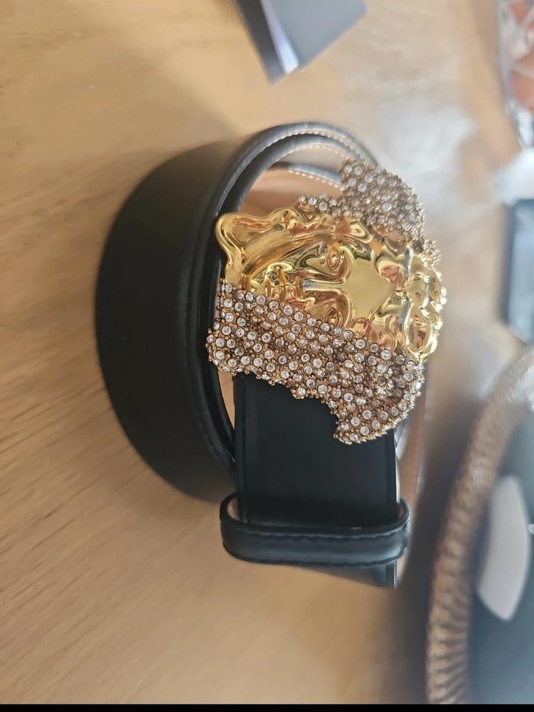 Versace Riem - Zo goed als nieuw, met aankoopbewijs, 95 tot 105 cm, Ophalen of Verzenden, Zo goed als nieuw, Riem of Ceintuur