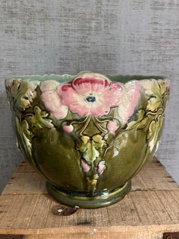 Wessel Bonn Art Nouveau cachepot/bloempot - ca. 1880 / 1900 beschikbaar voor biedingen