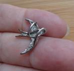 zilveren hanger zwaluw [638], Overige materialen, Verzenden, Zo goed als nieuw, Zilver