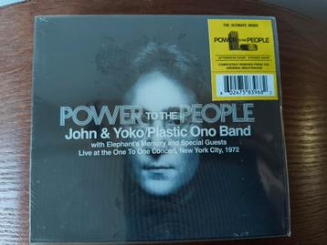 Nieuw! John Lennon en Yoko Ono/ Power to the People  beschikbaar voor biedingen