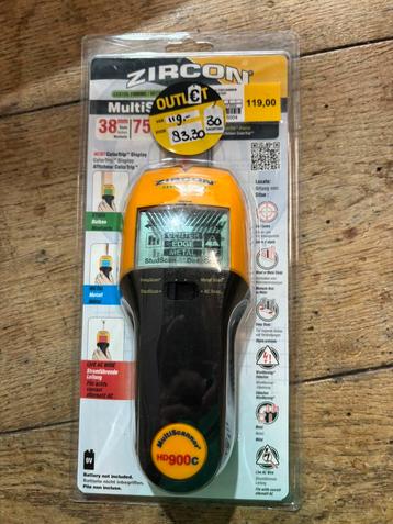 Zirkon hd900c multiscanner nieuw beschikbaar voor biedingen