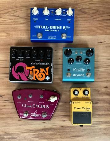 Diverse gitaar effect pedalen beschikbaar voor biedingen