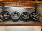 MERCEDES E KLASSE 213 19INCH BREETESET AMG MET GOEDE BANDEN, Auto-onderdelen, Banden en Velgen, Gebruikt, 275 mm, Banden en Velgen