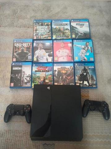 Ps4 met 2 controleer.total 11 spellen beschikbaar voor biedingen