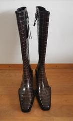 ZARA kroko cowboy laarzen mt. 39, Hoge laarzen, Bruin, Verzenden, Zara