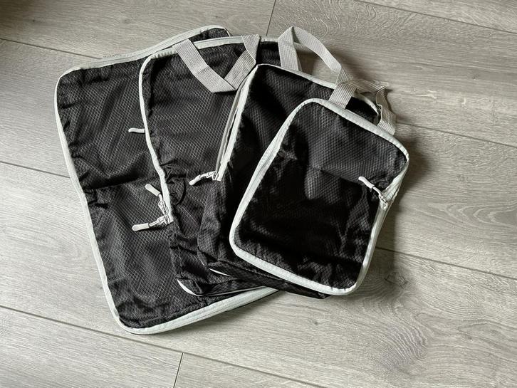 Packing Cubes Set  van 4 - Compressie  - koffer organisers, Sieraden, Tassen en Uiterlijk, Tassen | Reistassen en Weekendtassen