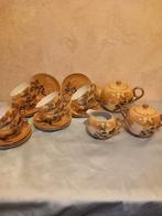 Antiek maar nooit gebruikt Japans theeservies compleet, Ophalen of Verzenden