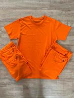 Nieuw oranje T-Shirts heren maat S t/m XL, Ophalen of Verzenden, Nieuw, Overige maten, Oranje