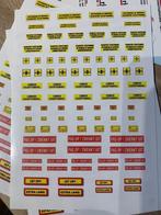 Waterslide Decals  velleje  vol met zwaar transport  Decals, Hobby en Vrije tijd, Modelauto's | 1:87, Ophalen of Verzenden, Nieuw