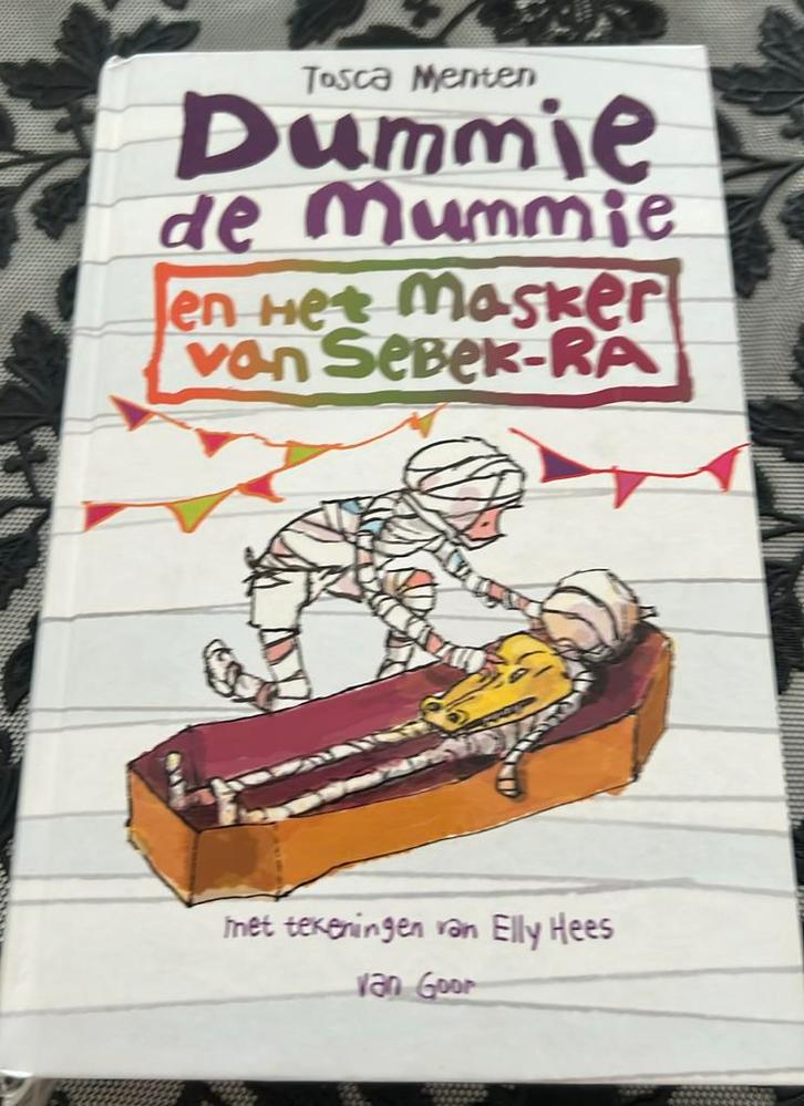 Dummie de Mummie en het masker van Sebek-Ra. Deel 4., Boeken, Kinderboeken | Jeugd | 10 tot 12 jaar, Zo goed als nieuw, Ophalen of Verzenden