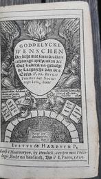 [Emblemata] Herman Hugo - Goddelycke wenschen (...) 1645, Ophalen of Verzenden