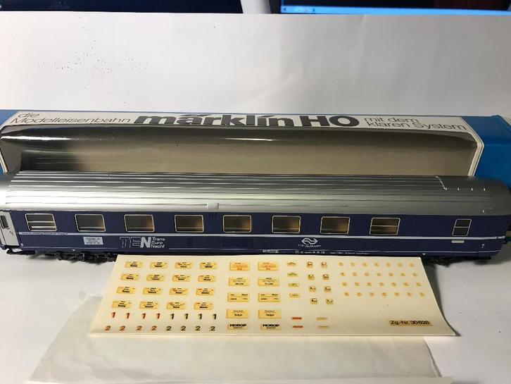 Marklin 4151 NS TEN Nederlandse spoorwegen, Hobby en Vrije tijd, Modeltreinen | H0, Nieuw, Wagon, Wisselstroom, Märklin, NS, Ophalen of Verzenden