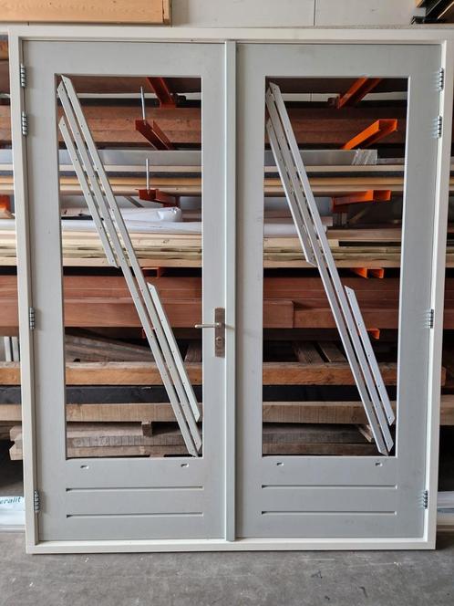 Tuindeuren set compleet!! Incl glas, Doe-het-zelf en Verbouw, Kozijnen en Schuifpuien, Nieuw, Deurkozijn, Hout, Ophalen
