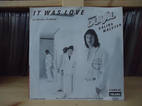 7" Single Frank Duval - It Was Love / Dream-Machine, Cd's en Dvd's, Vinyl Singles, Gebruikt, Single, Pop, 7 inch, Ophalen of Verzenden