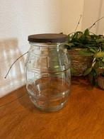 Vintage voorraadbus - voorraadpot - glazen pot, Ophalen of Verzenden, Zo goed als nieuw, Glas, Pot, Bus of Blik
