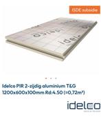 Pir platen Idelco 2-zijdig alu - bijna gratis, Ophalen of Verzenden, Nieuw, Overige materialen, 100 mm of meer