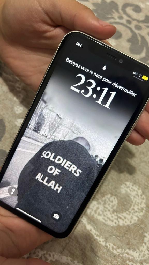 iphone 11 wit, Telecommunicatie, Mobiele telefoons | Apple iPhone, Zo goed als nieuw, 128 GB, Zonder abonnement, Zonder simlock