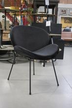 2 x hippe eetkamerstoel Rose metaal velvet zwart ronde vorm, Huis en Inrichting, Stoelen, Ophalen, Twee, Zwart, Nieuw