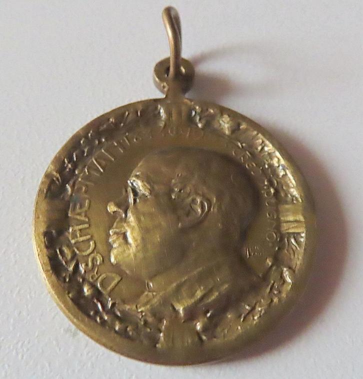 Koopje! Penning Dr H.Schaepman 1928 (Huib Luns)incl verzend, Postzegels en Munten, Penningen en Medailles, Brons, Nederland, Verzenden