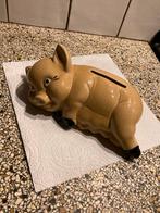 Oude spaarpot varken, Ophalen of Verzenden, Zo goed als nieuw, Steen, Aardewerk of Keramiek, Dier