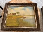 Schilderij met oude lijst, Ophalen