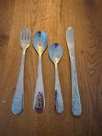 Kinderbestekje 4 delig Ernesto, Ophalen of Verzenden, Zo goed als nieuw, Rvs of Chroom